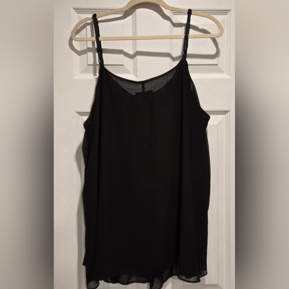 Lane Bryant Sheer Double Layer Cami Tank - Picture 2 of 6